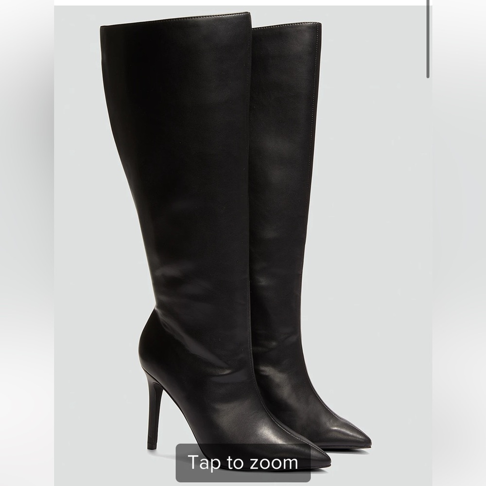 Jessie Faux Leather Knee-high Boot by Fashion To Figure Size 10